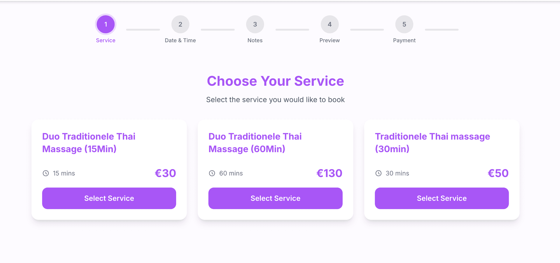 Accept online bookings